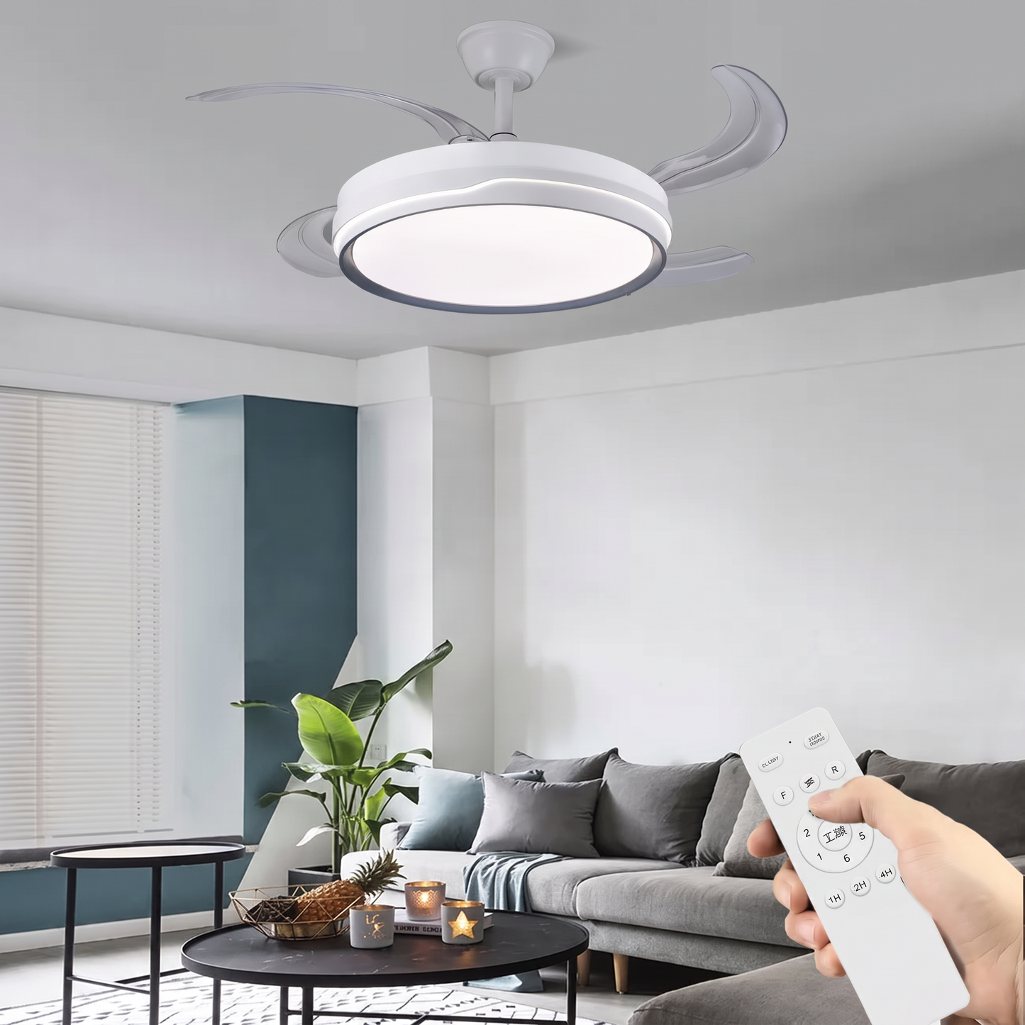 Solstice™ - Ventilador de Techo LED